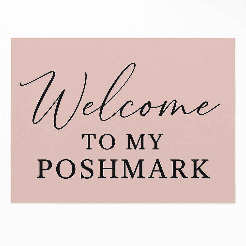 Pink Welcome Sign